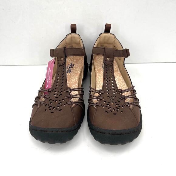 JBU by Jambu Sahara Women’s Mary Jane flats in brown. - Picture 2 of 8
